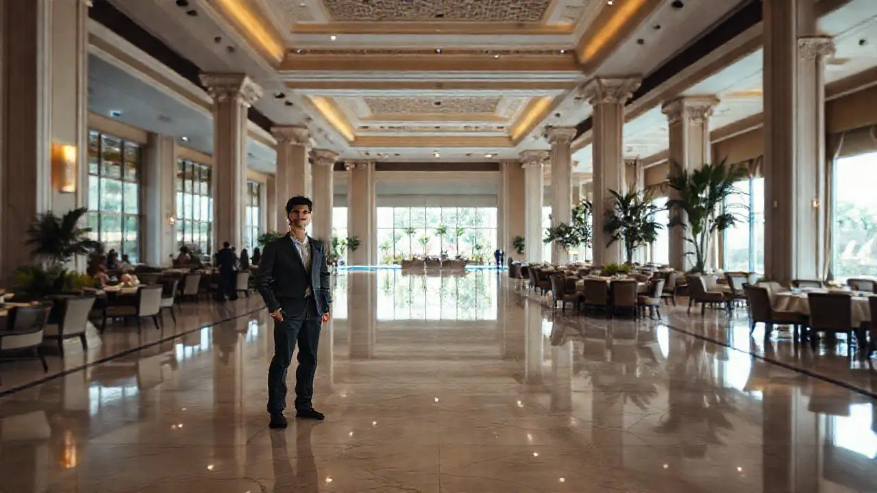 Ambiente lujoso, tranquilo y espacioso