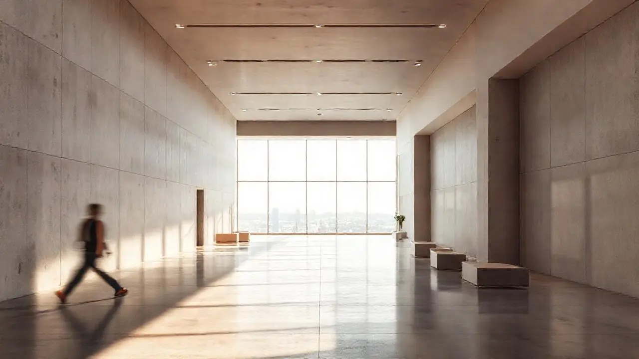 Espacio sereno, minimalista y luminoso