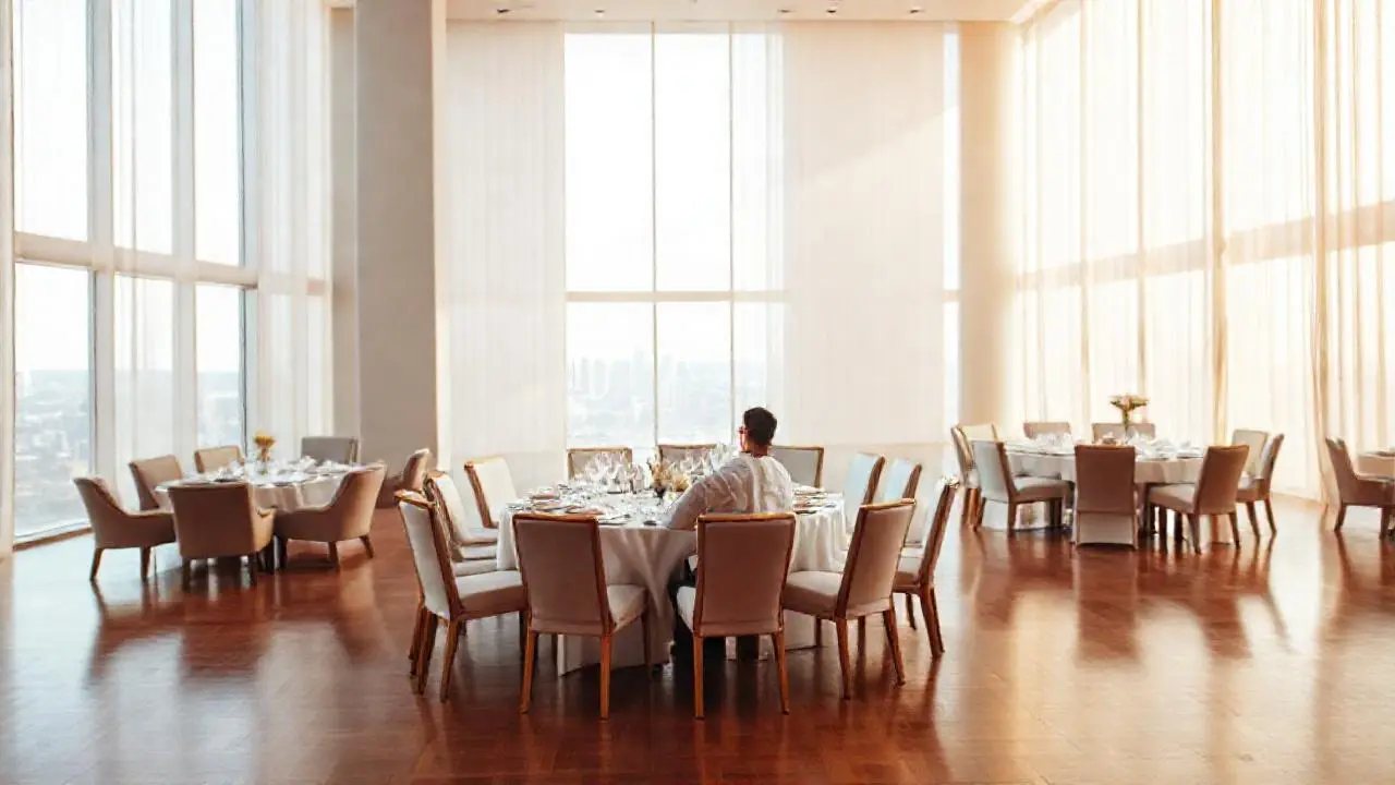 Ambiente elegante, amplio y relajado