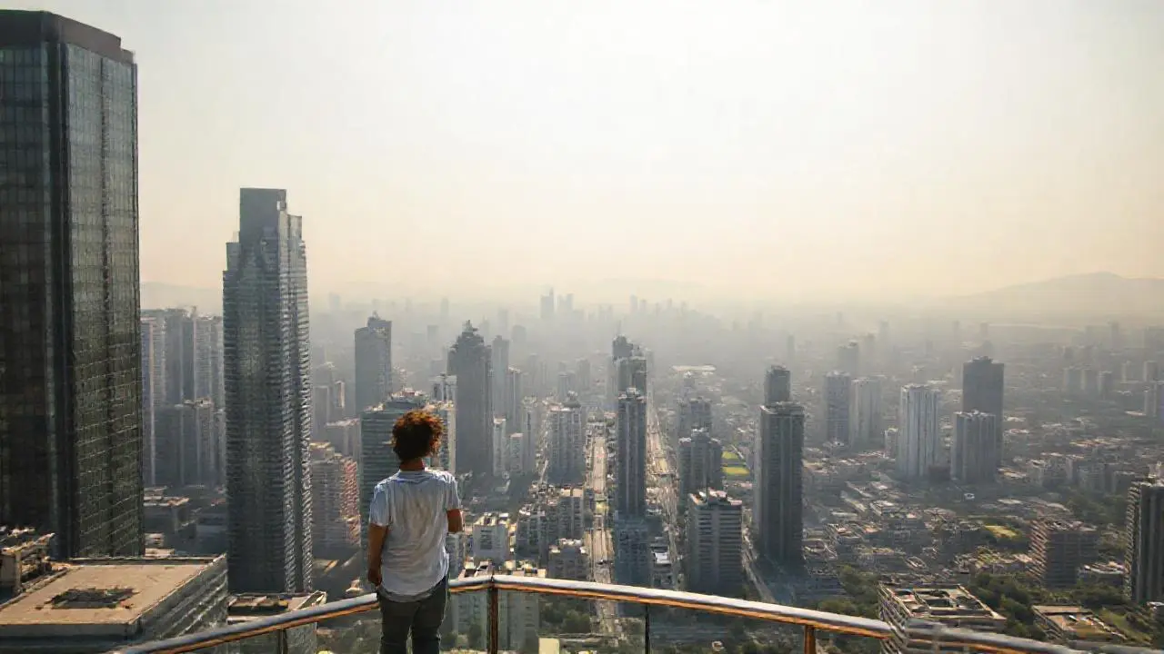 Ciudad moderna, amplia, difusa y sosegada