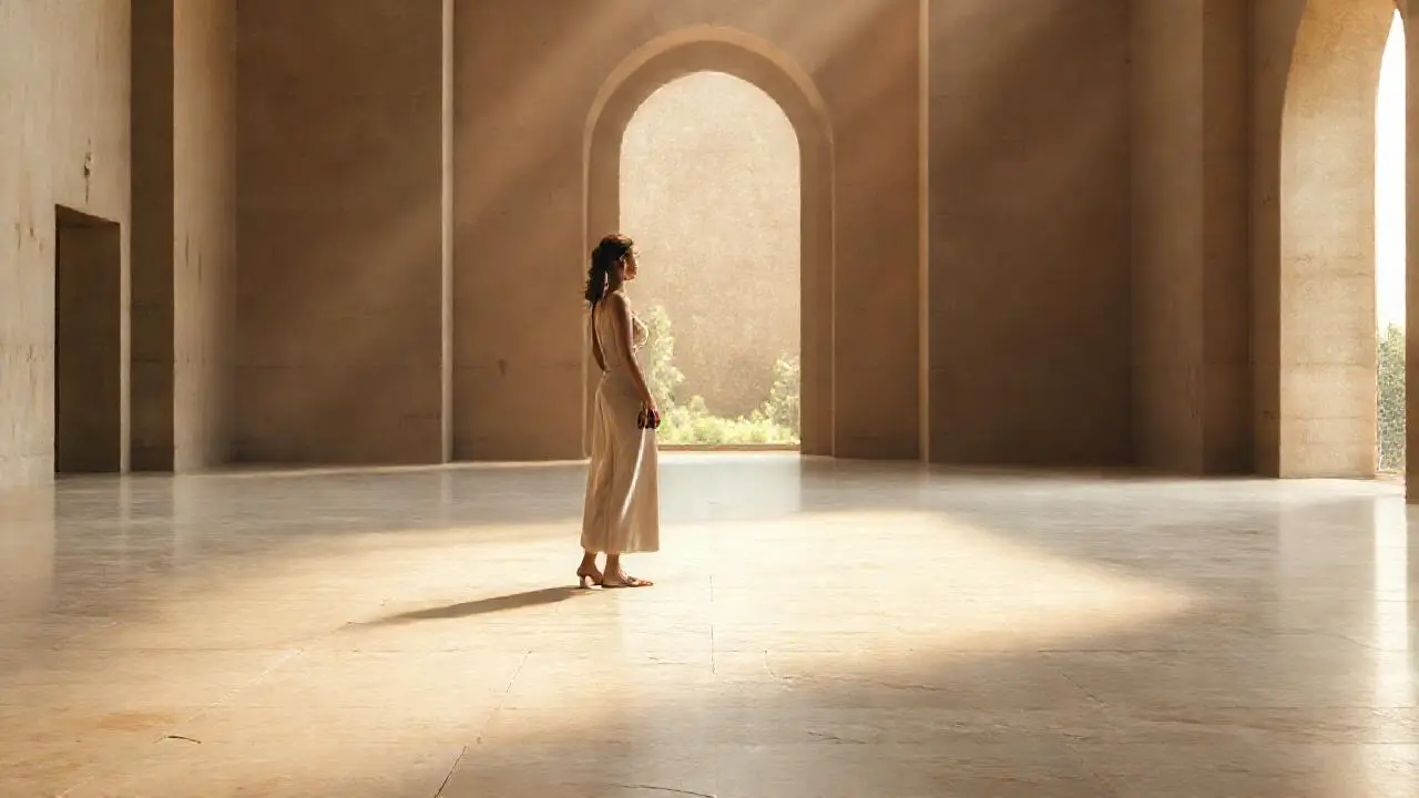 Espacio sereno, luminoso y etéreo
