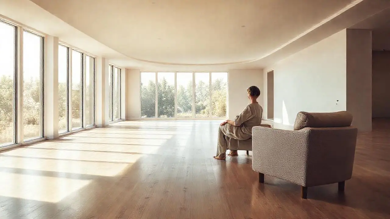 Paz, espacio y luz natural reinan