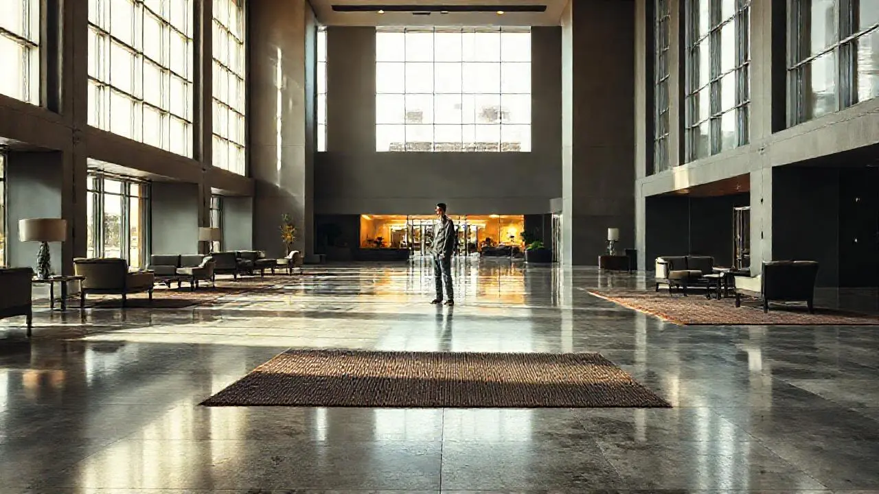 Ambiente tranquilo y amplio, moderno y sereno