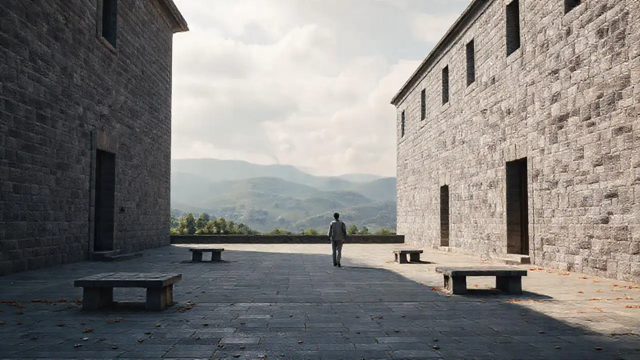 Paz y quietud en un paisaje sereno