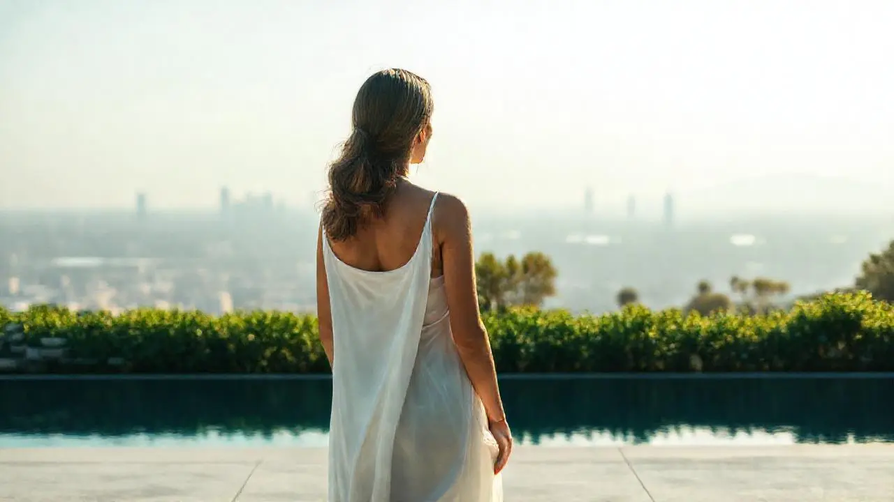 Paz serena en un oasis urbano