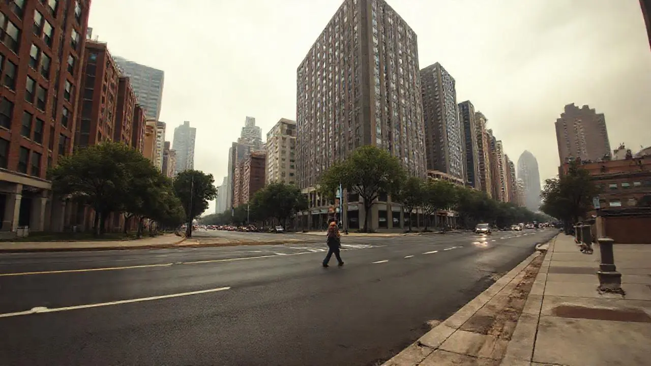 Ciudad urbana, melancólica y distante