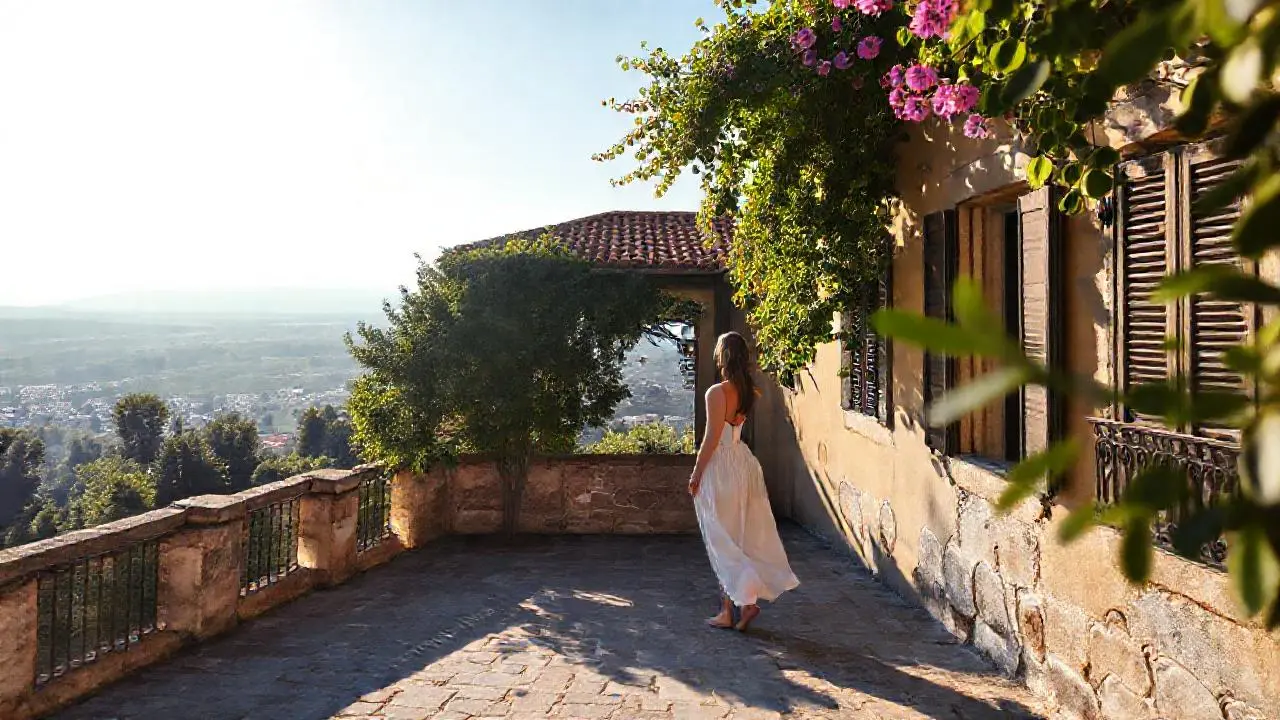 Paz y belleza en un espacio abierto