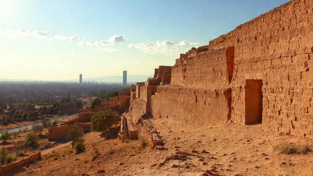 Paisaje cálido, sereno y ligeramente difuso