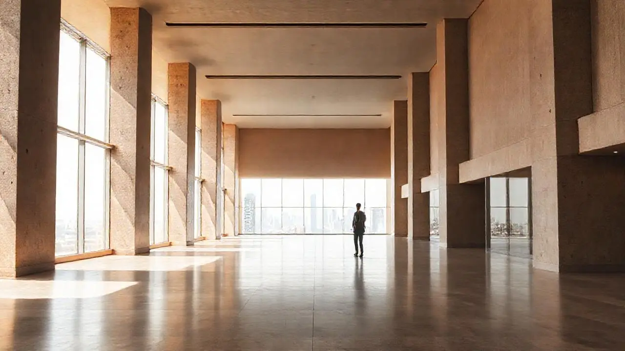 Ambiente tranquilo y elegante, lleno de luz