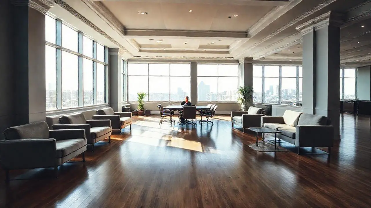 Interior moderno, tranquilo y luminoso