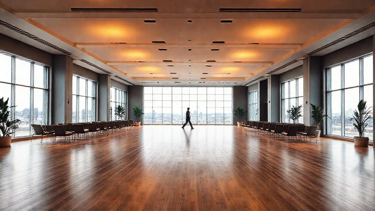 Salón moderno, amplio, tranquilo y luminoso