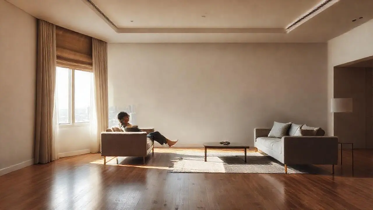 Ambiente sereno, moderno y luminoso