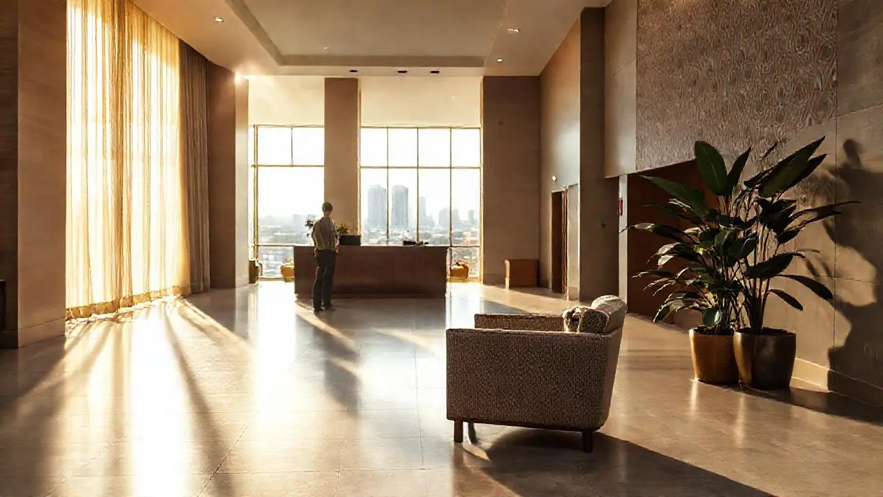 Elegancia tranquila en un espacio luminoso