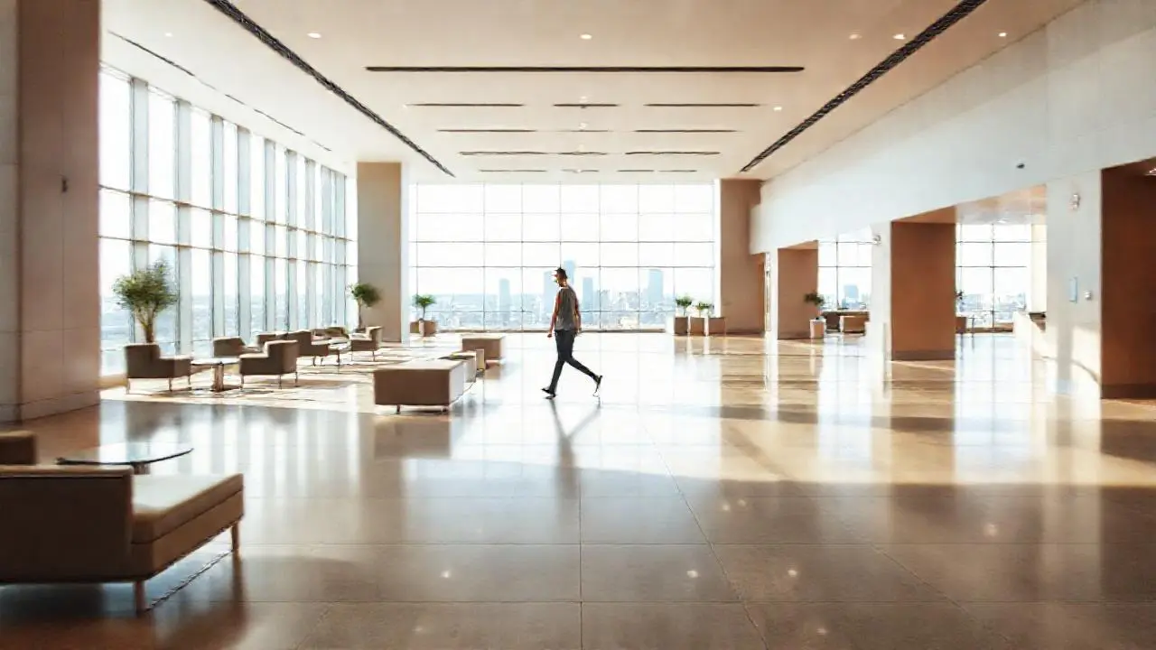 Ambiente moderno, amplio y sereno