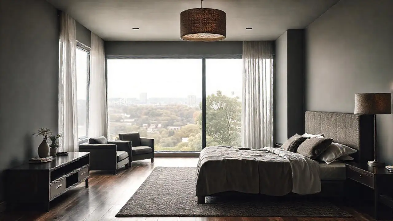 Ambiente tranquilo y moderno, lleno de luz