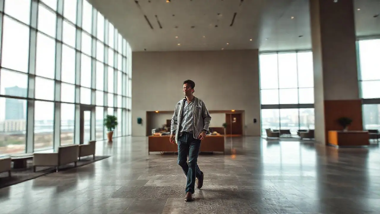 Ambiente tranquilo y elegante, lleno de luz