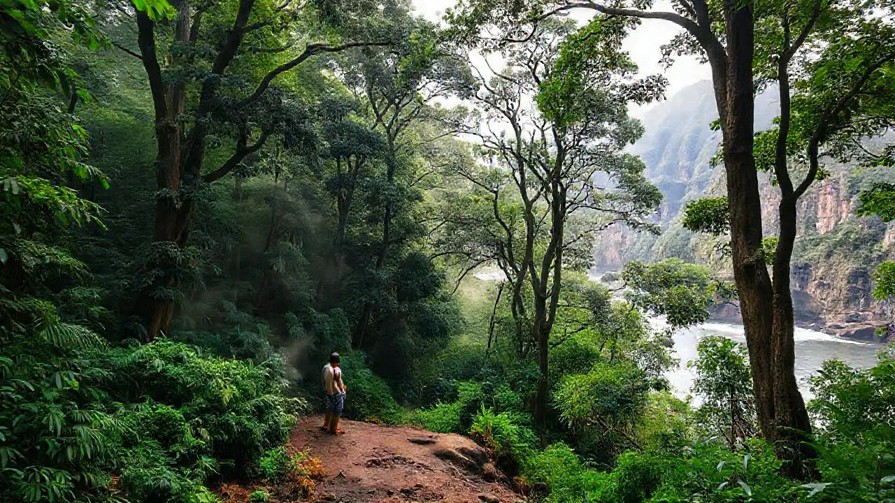 Paz natural en un paisaje exuberante