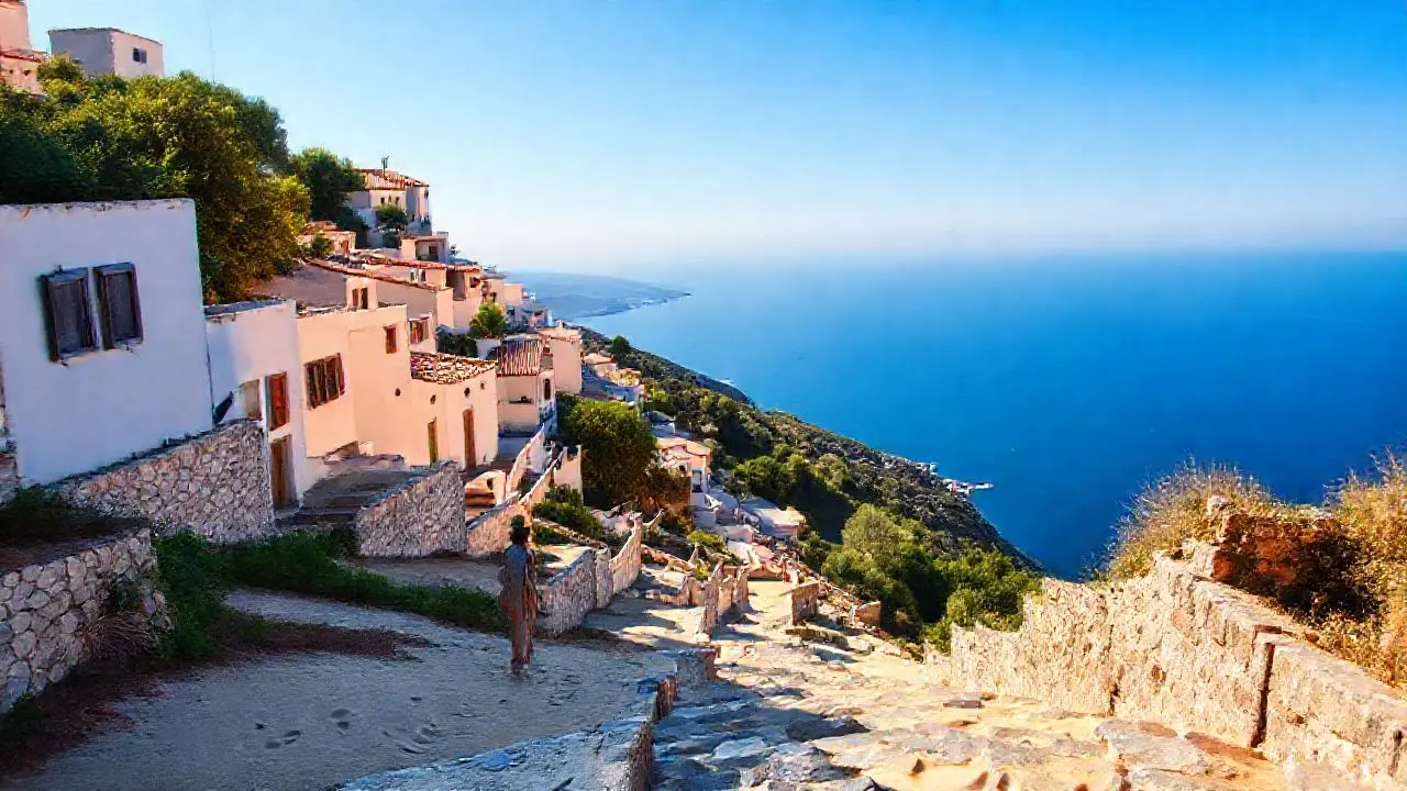 Paz costera, luz cálida y naturaleza