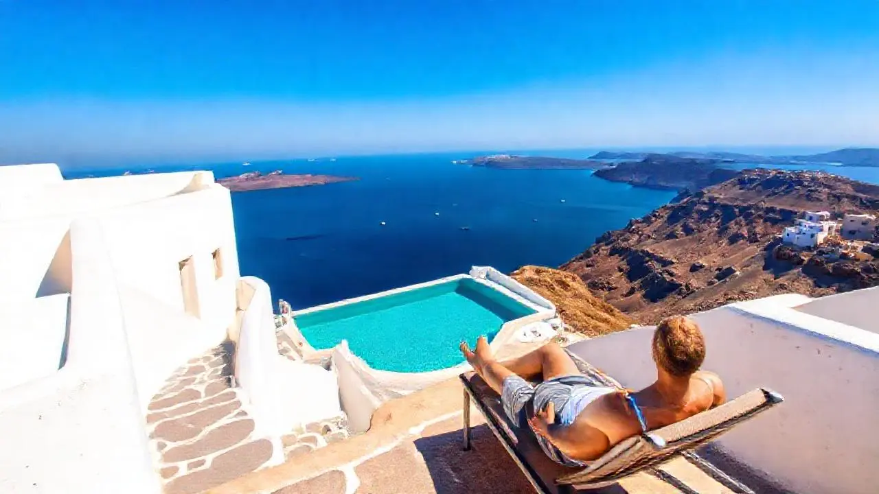 Paz y belleza mediterránea serena