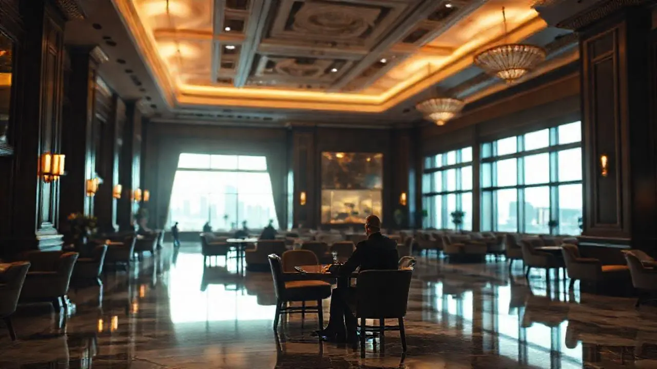 Lujoso y tranquilo espacio contemporáneo