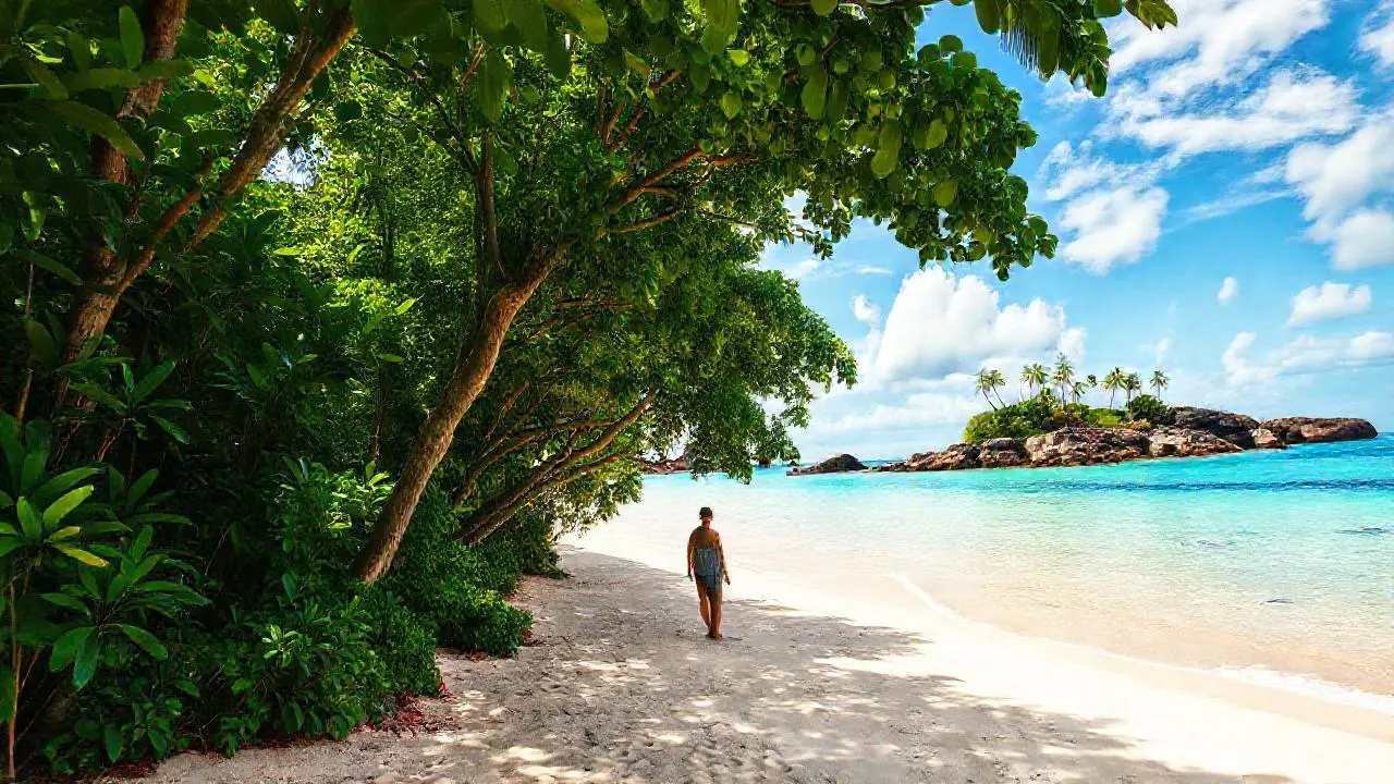 Paraíso tropical, tranquilo y luminoso