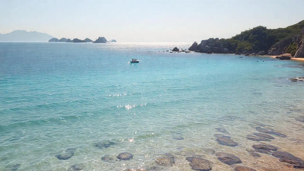 Paz y belleza natural en un paisaje marino