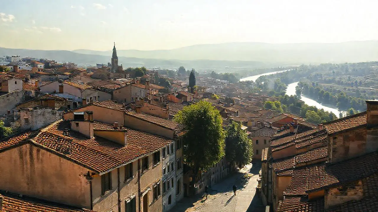 Paz serena en un paisaje mediterráneo