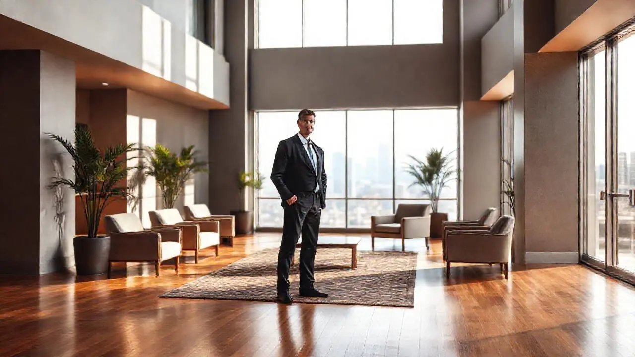 Ambiente elegante, espacioso y acogedor