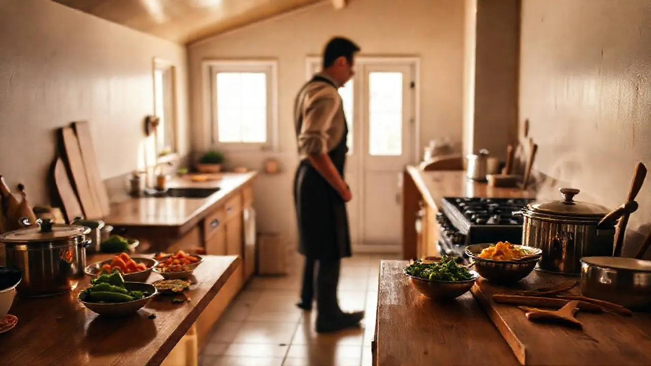 Cocina hogareña, cálida y llena de vida