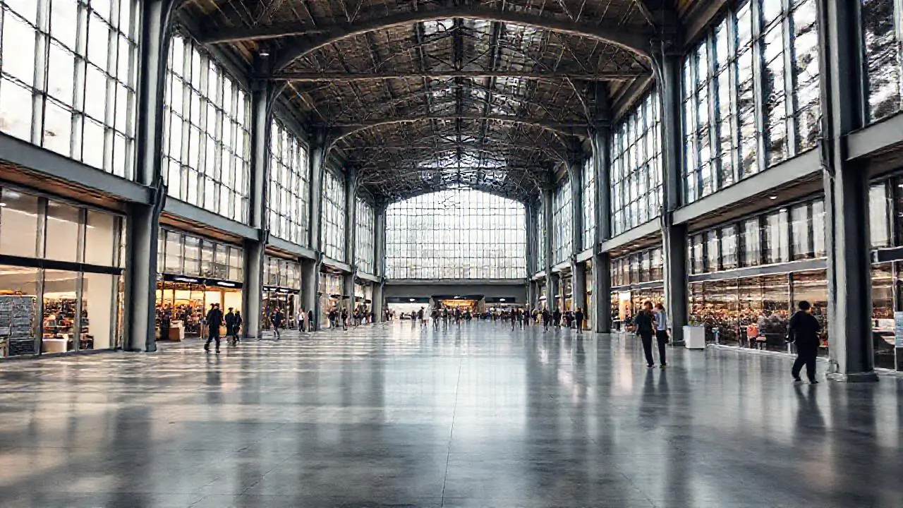 Amplio espacio comercial, ambiente sereno y luminoso