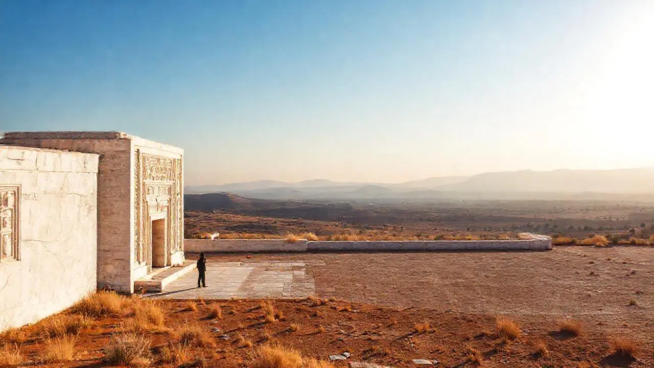 Paz y grandeza en un paisaje árido