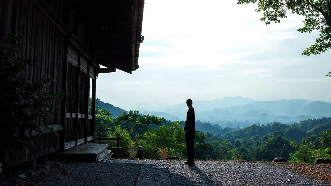 Paz japonesa, luz suave y distante