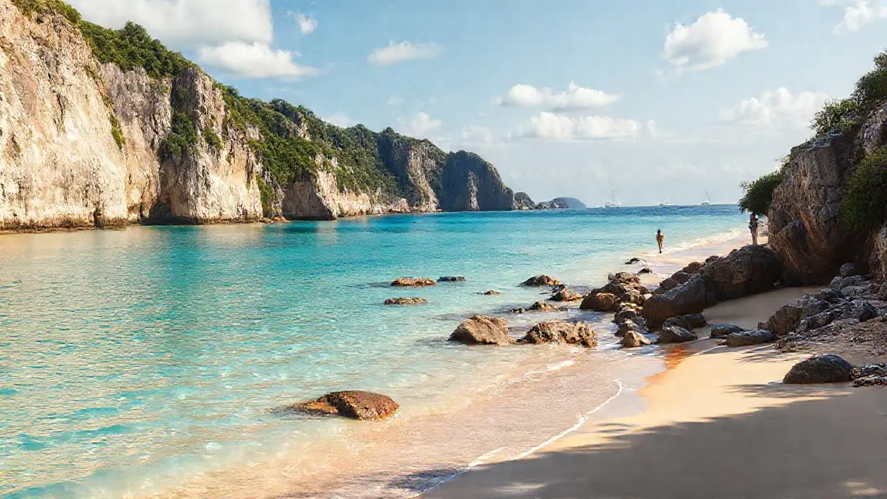 Costa tropical, serena y luminosa