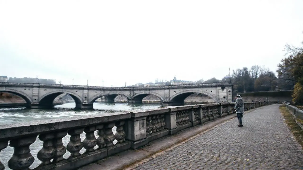 Paz serena en un paisaje parisino
