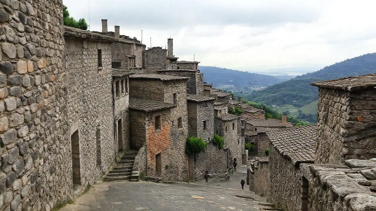 Pueblo antiguo, tranquilo y con historia