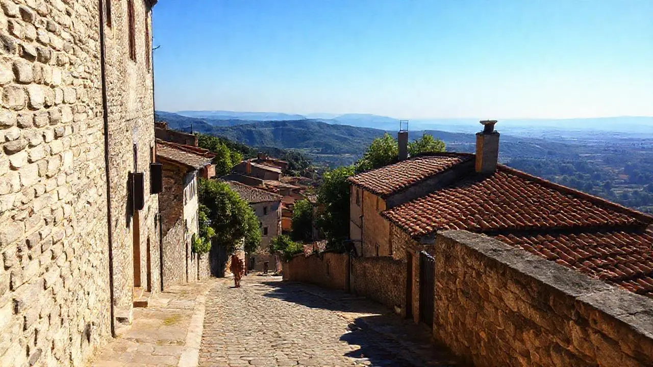 Paz rural, luz suave y texturas cálidas