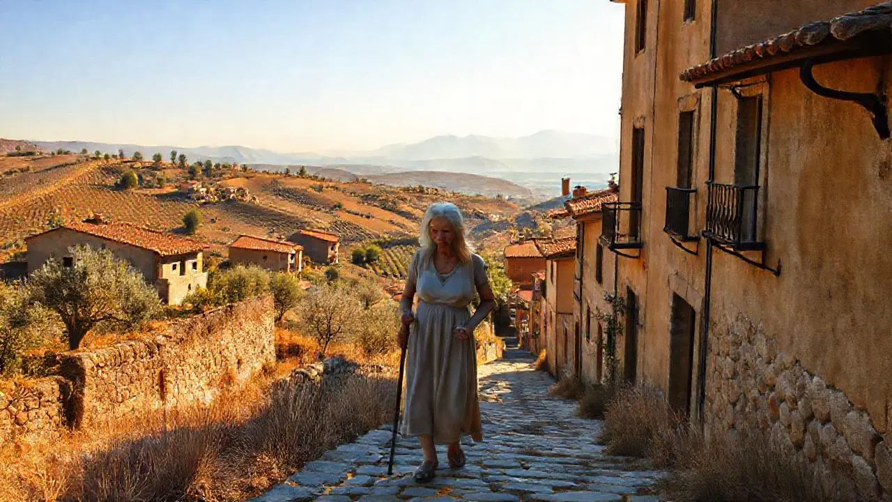 Paz rural, luz cálida y sencilla