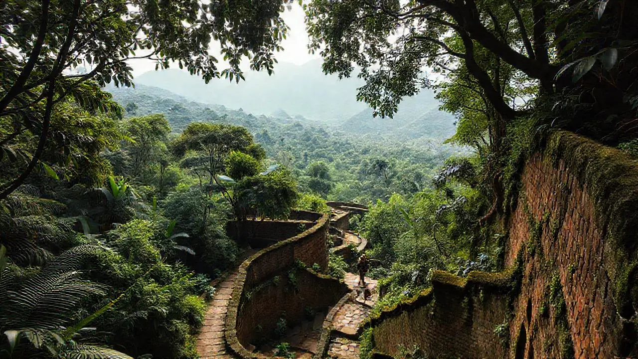Jungle antiguo, tranquilo y misterioso