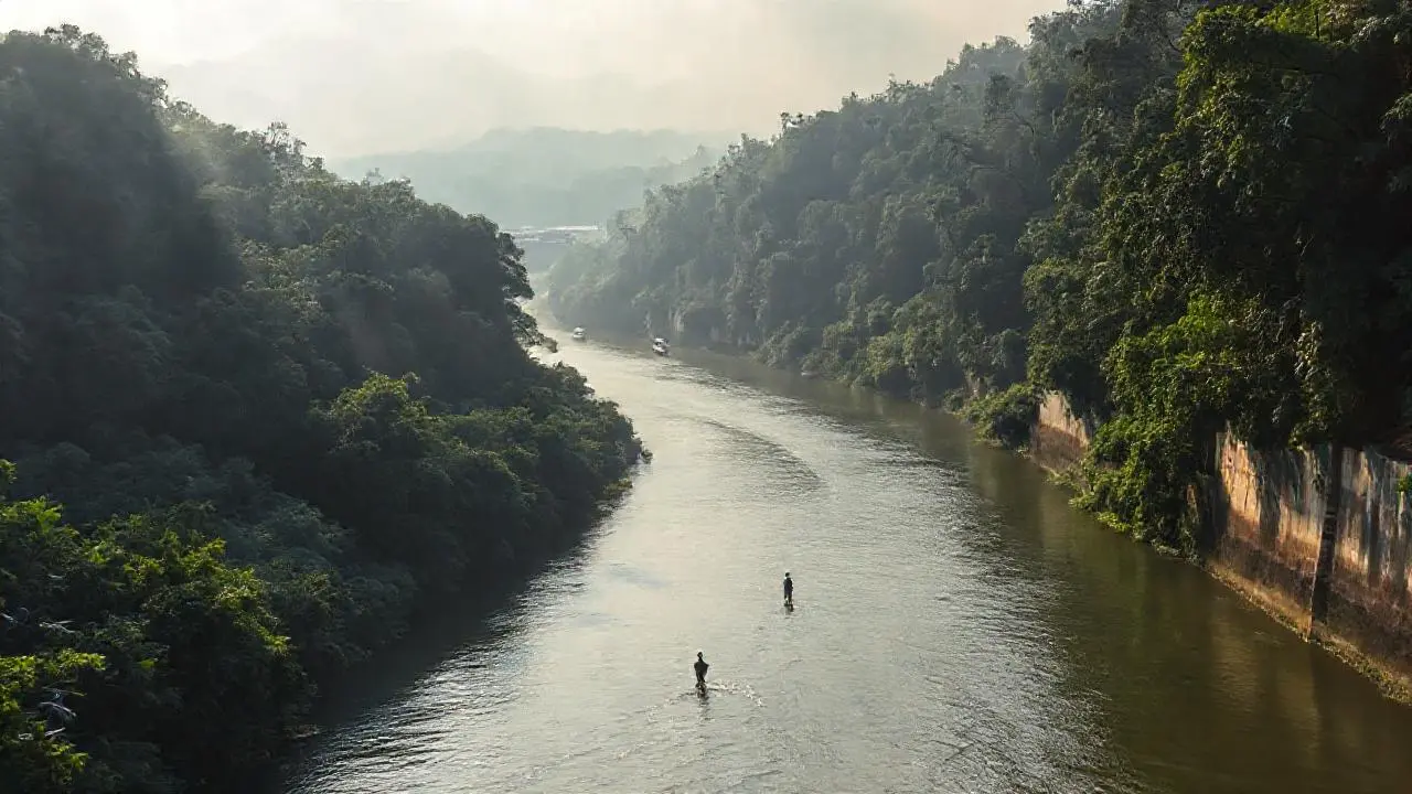 Selva urbana, tranquila y extensa