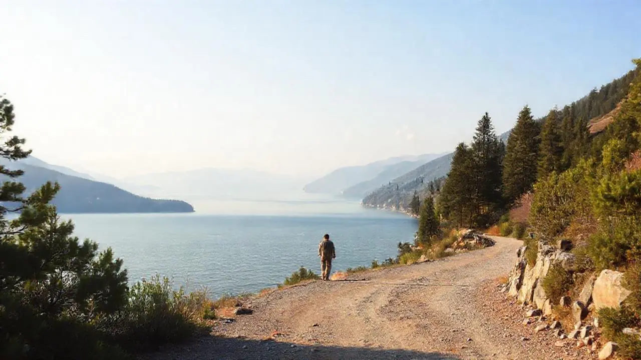 Paisaje natural sereno y amplio