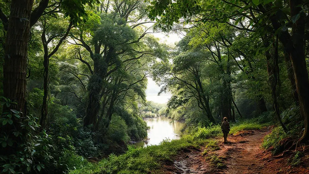 Un paisaje exuberante, sereno y vasto