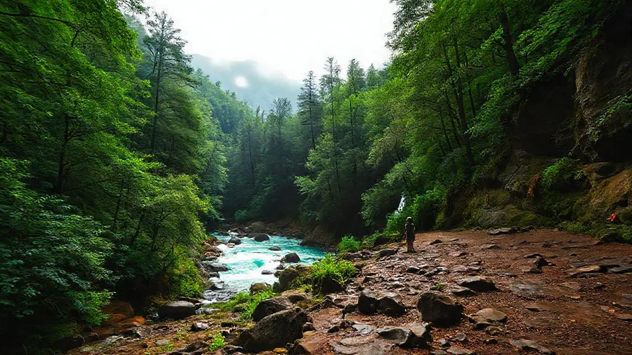 Paisaje natural sereno y evocador