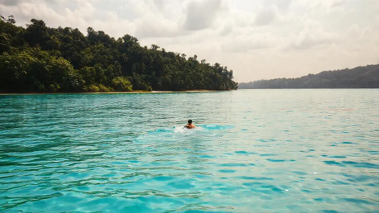 Paz natural en un tranquilo oasis