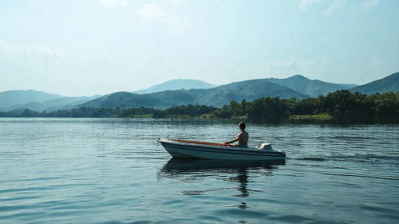 Paz serena en un paisaje natural