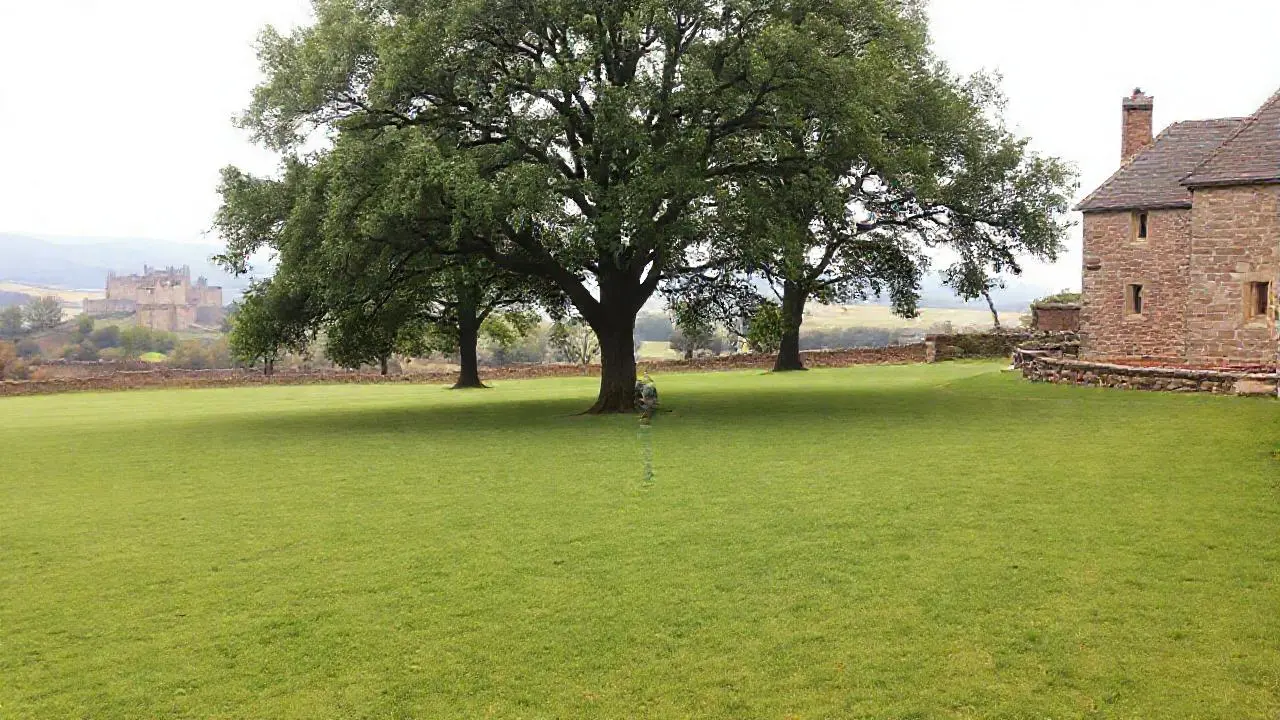 Escena tranquila, natural y serena