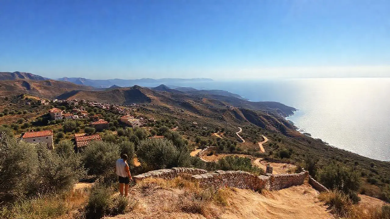 Paz rural, luz suave y horizonte lejano