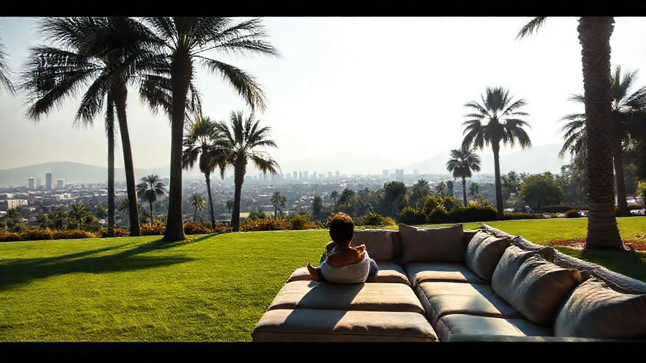 Paz serena en un espacio amplio