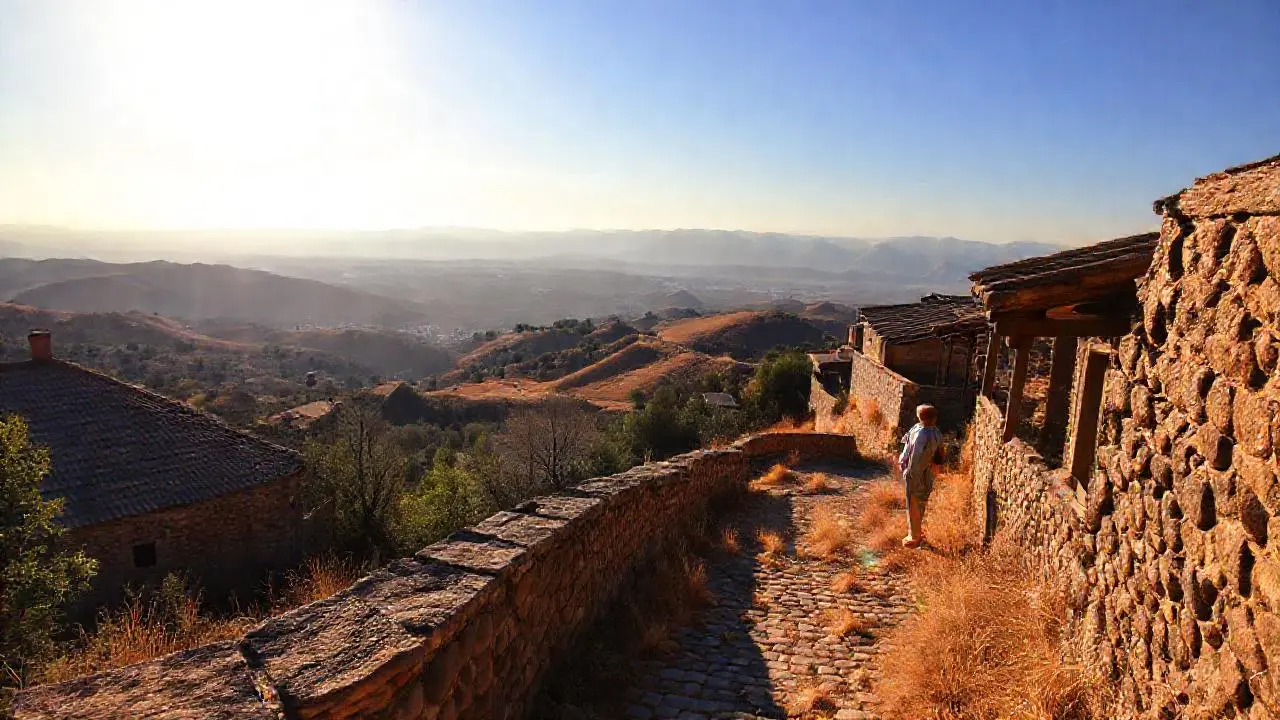 Paisaje tranquilo, vasto y natural