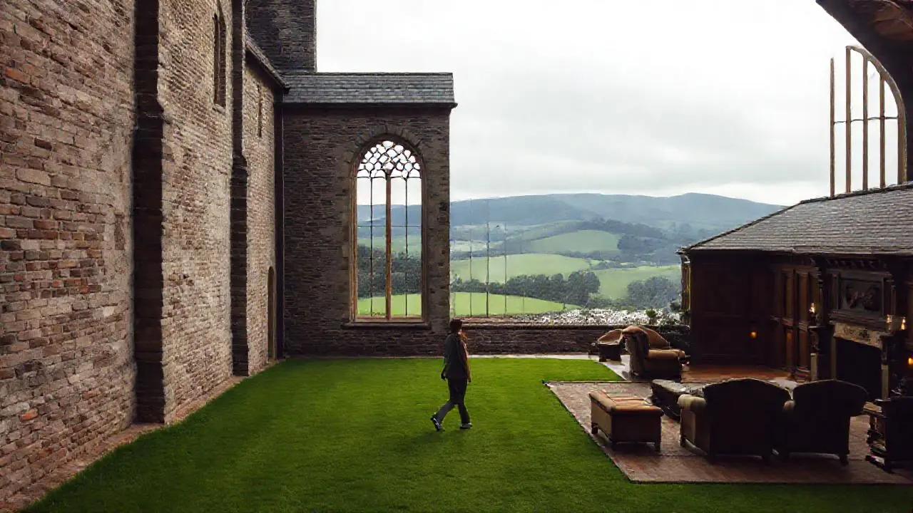 Tranquilidad natural y elegante amplitud