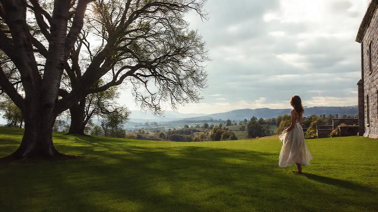 Paz natural, luz suave y espacio